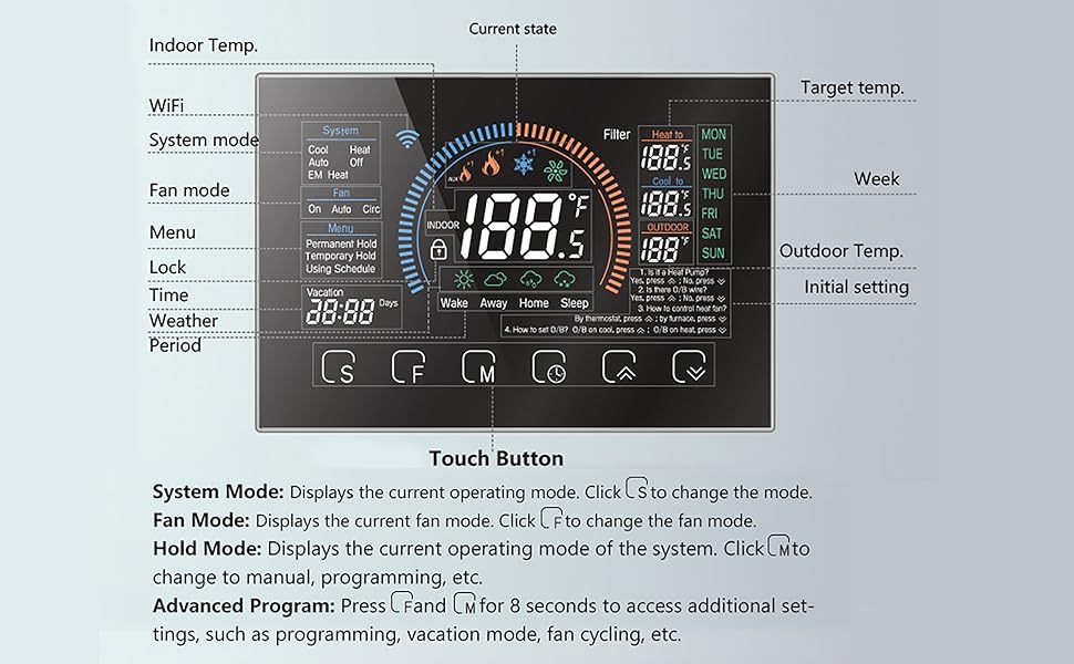 WiFi Smart Room Thermostat