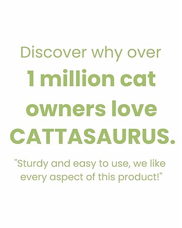 1 million cat oweners love Cattasaurus