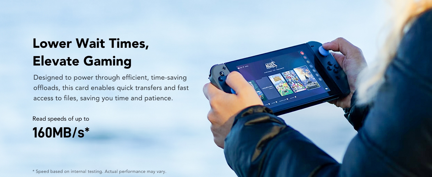 Blue Microsd