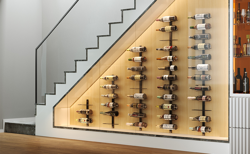 Wall Mounted Wine Rack