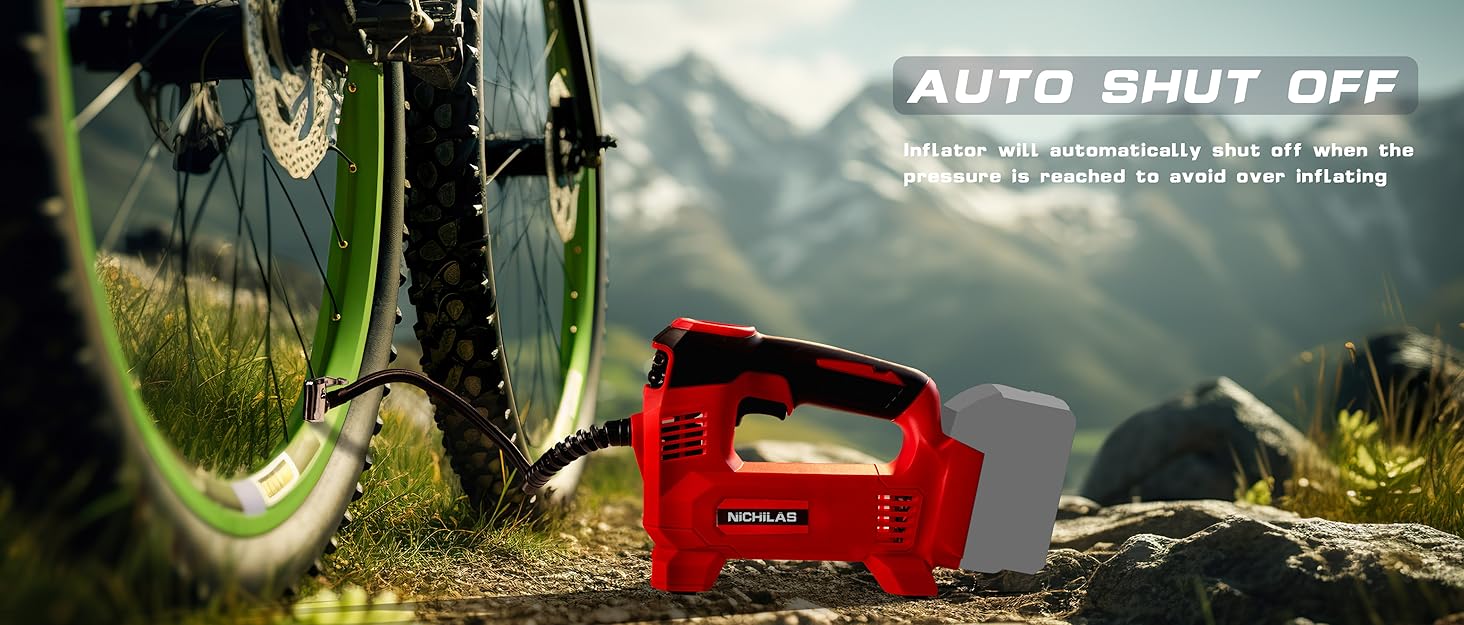 tire inflator air compressor for car tire