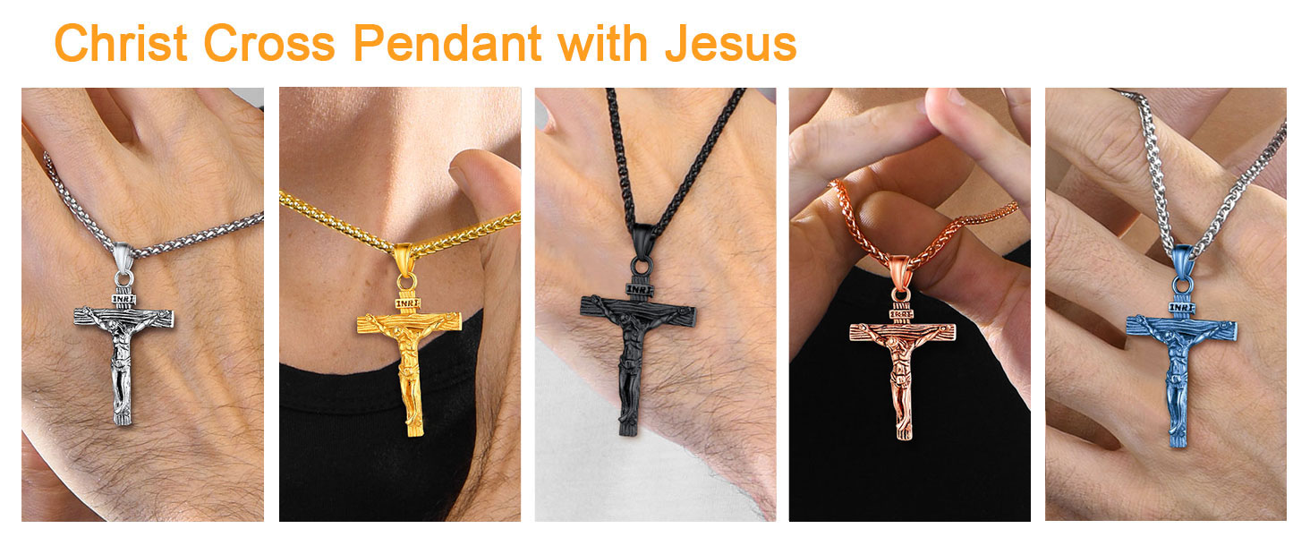 Crucifix Cross Pendant