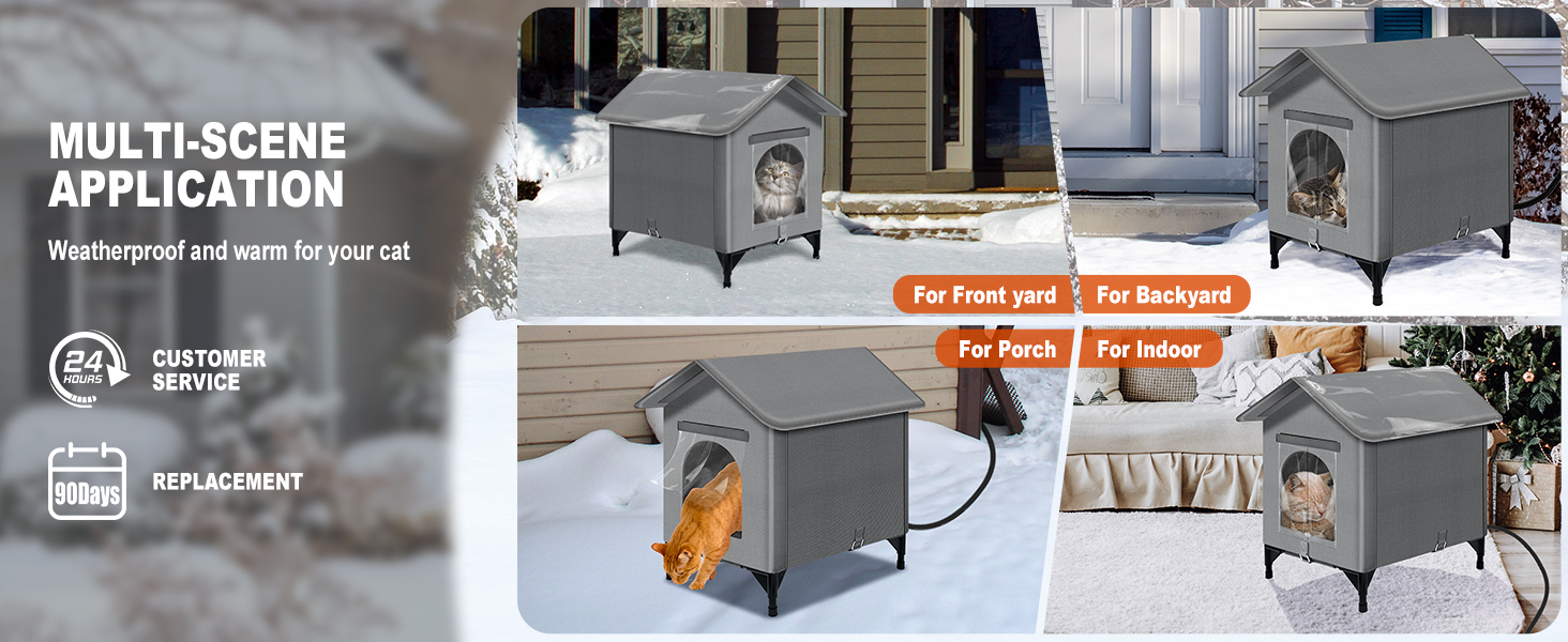 best insulated outdoor cat house outdoor kitty house cat houses for outdoor weatherproof cat beds