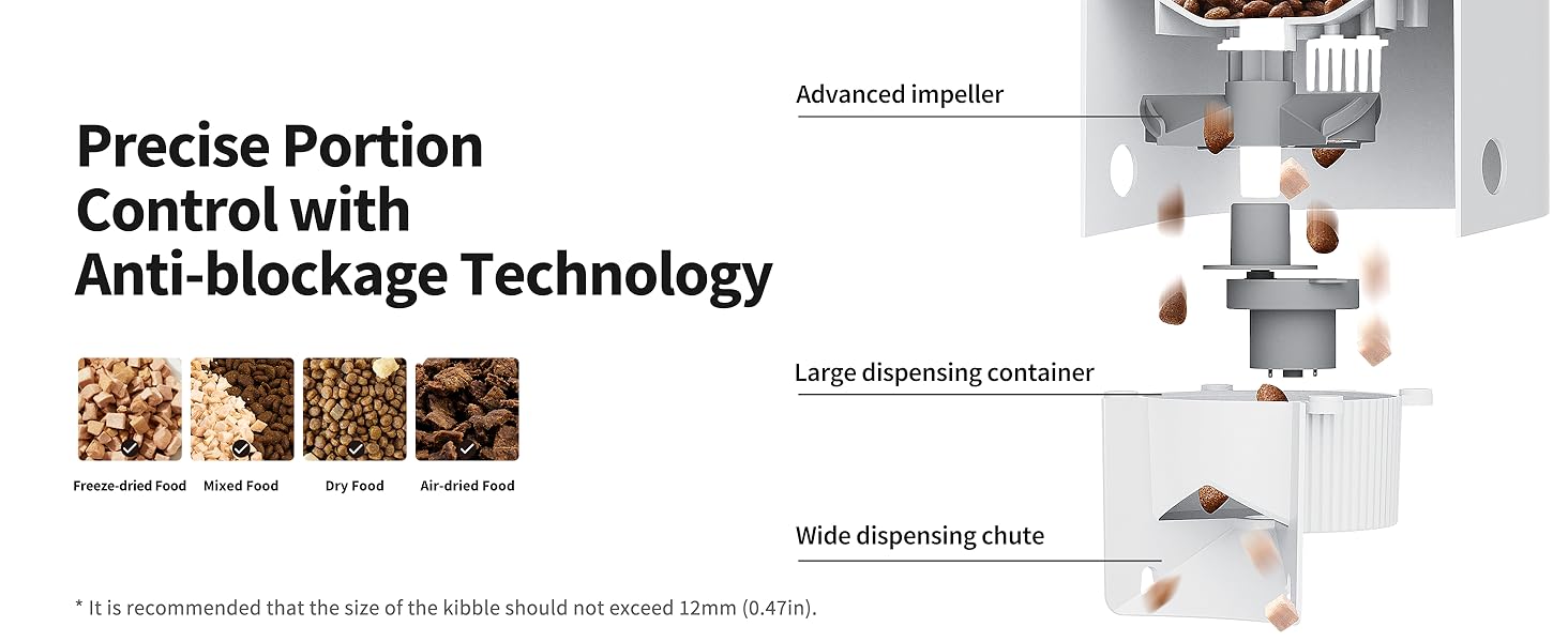 anti-blockage cat dog feeder feeding bowl