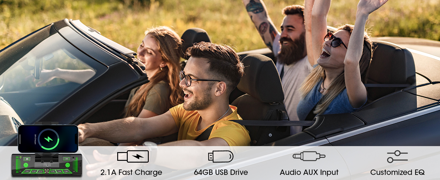 bluetooth radio for car