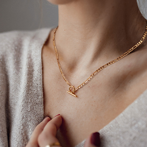 Layered Initial Necklace