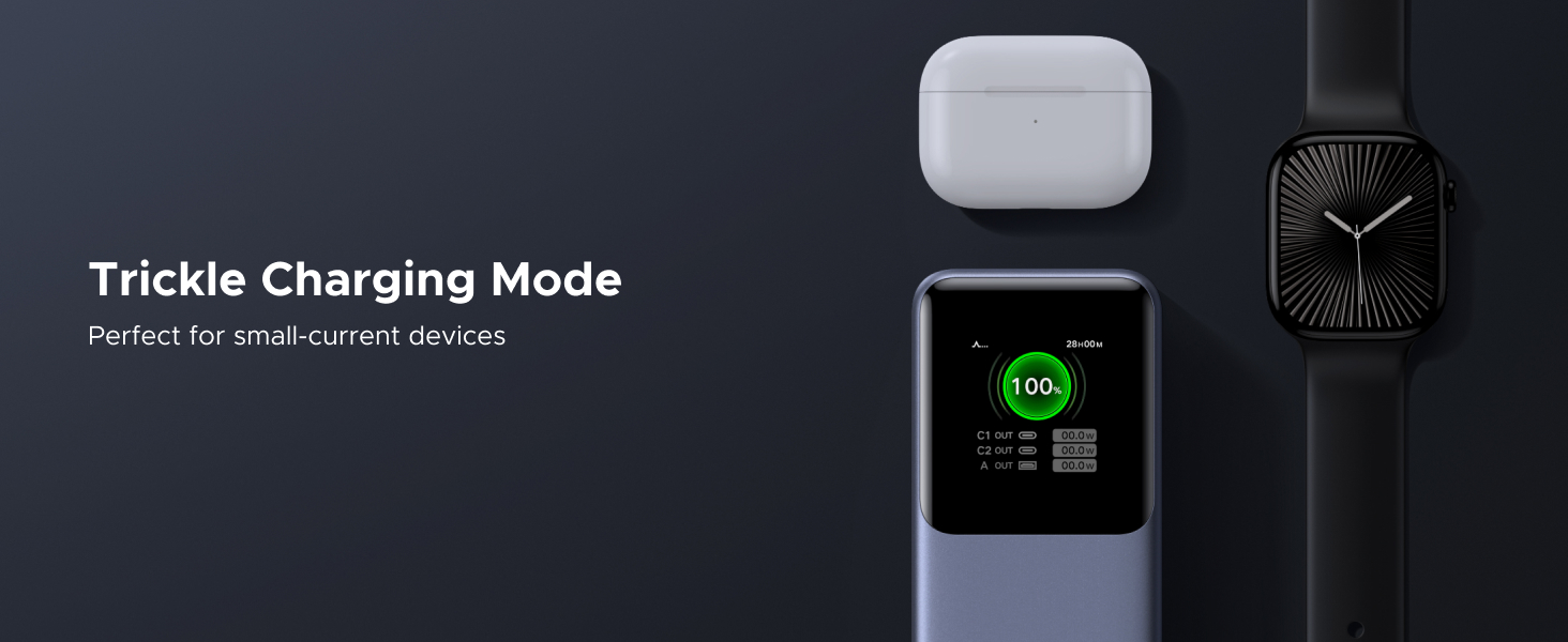 UGREEN nexode Power bank 25000mAh 200W Portable charger fast charging for macbook and tablet