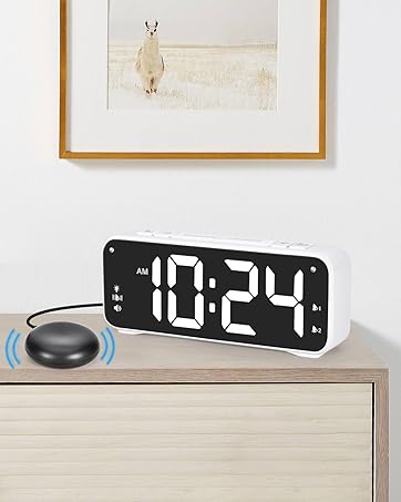 Loud Alarm Clock for Heavy Sleepers Adults
