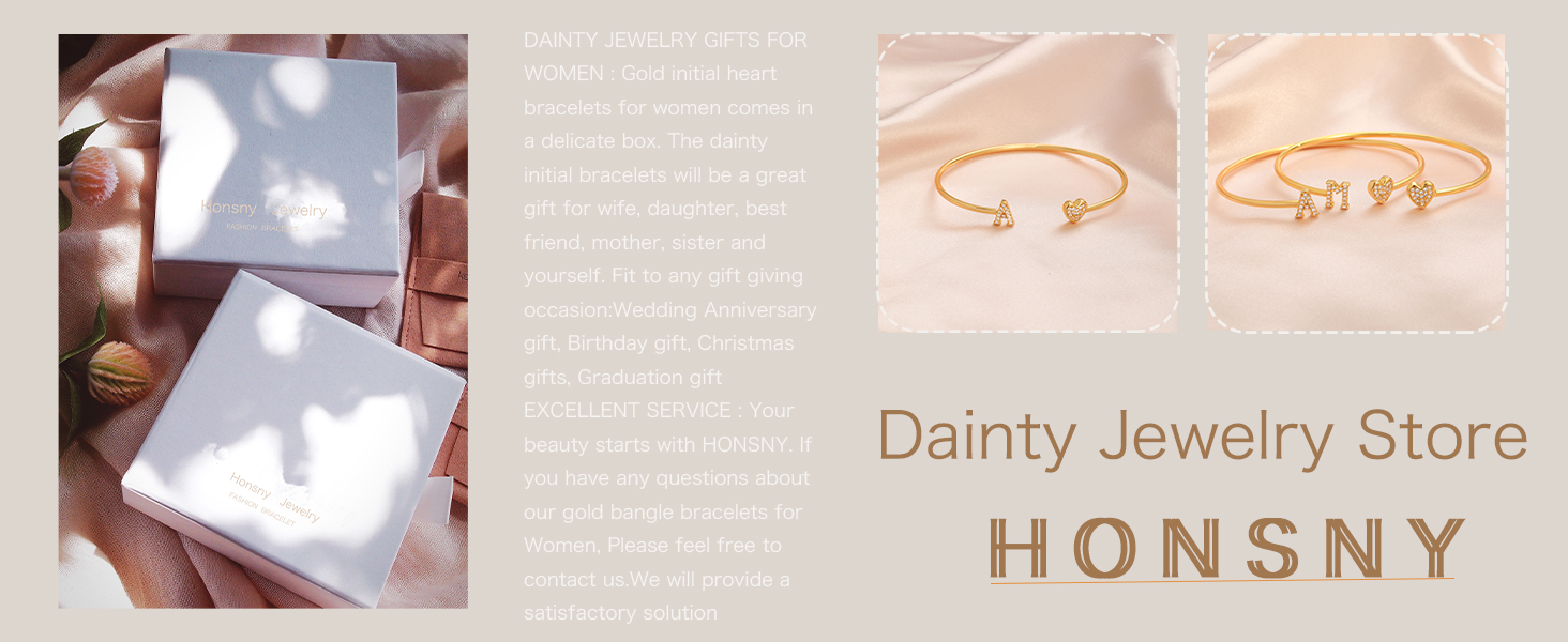  Non Tarnish Dainty Cute  Bracelets