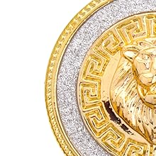 Gold Plated Medallion Pendant