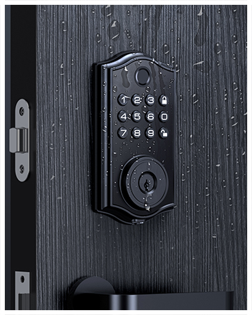 outward swinging door security lock