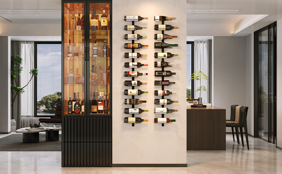 Wall Mounted Wine Rack