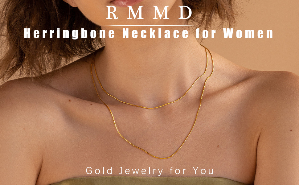 Herringbone Necklace for Women