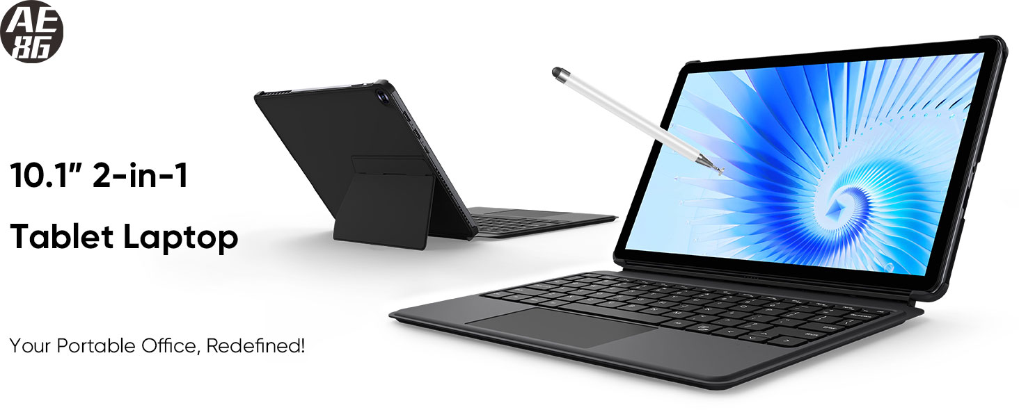10.1" windows table with keyboard and pen