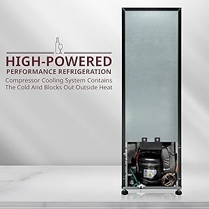 Schmecke wine cooler powerful compressor cooling