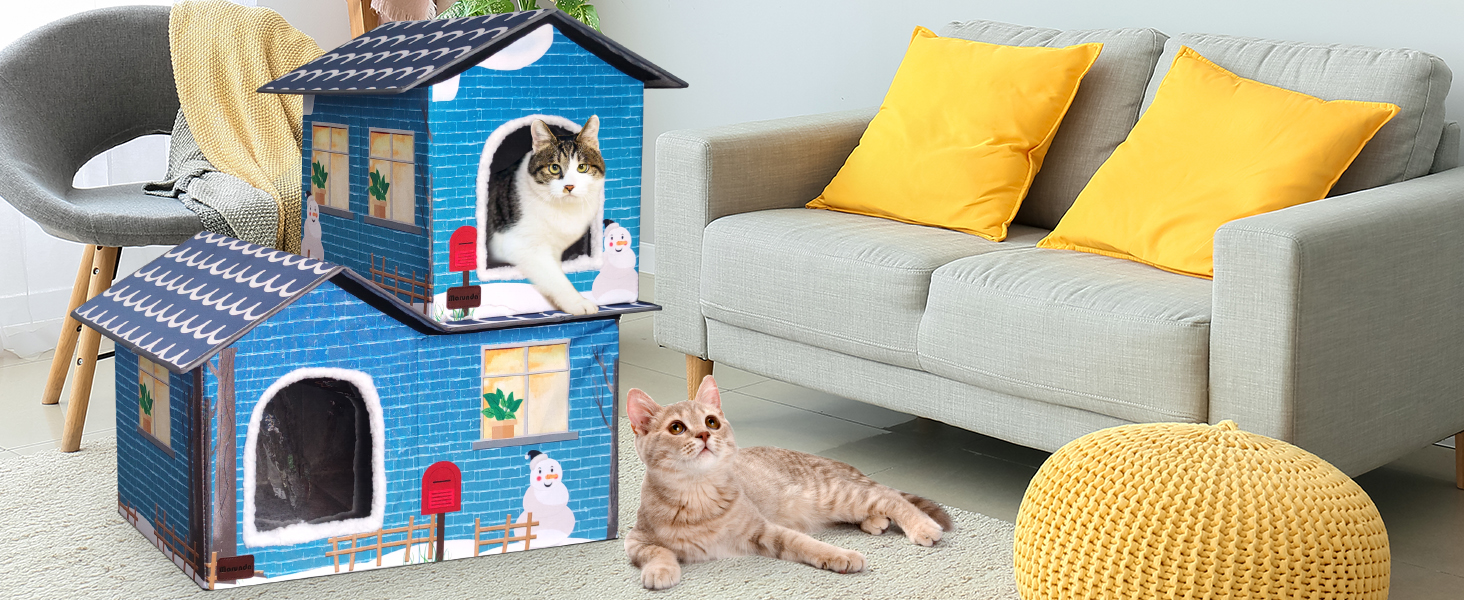 heated  cat house