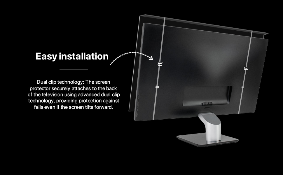 Tv Screen Protector easy installation