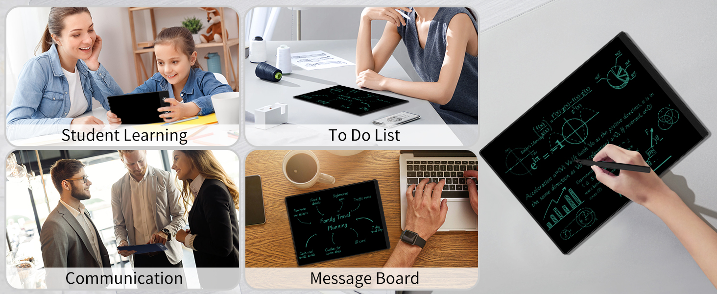 lcd writing tablet