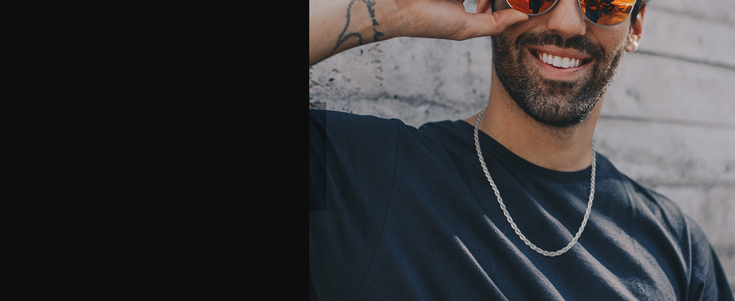 silver chain for men silver chain mens chain necklaces mens silver chain