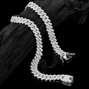 silver cuban link chain 