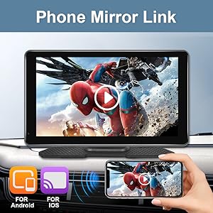 Wireless Carplay Android Auto Car Stereo System