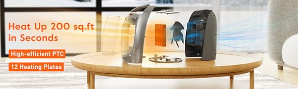 Portable Desk Heater