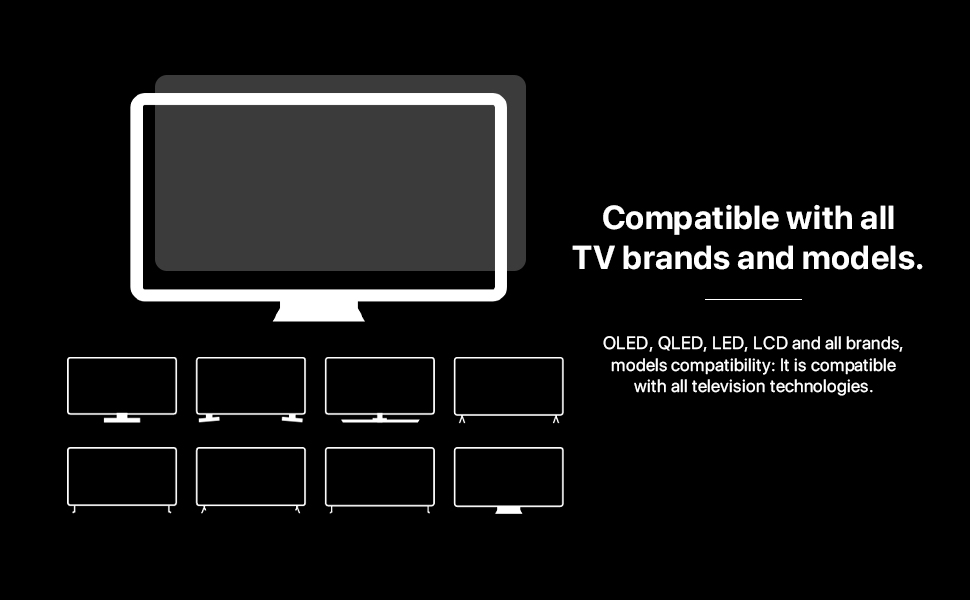 tv screen protector compatible with all models 