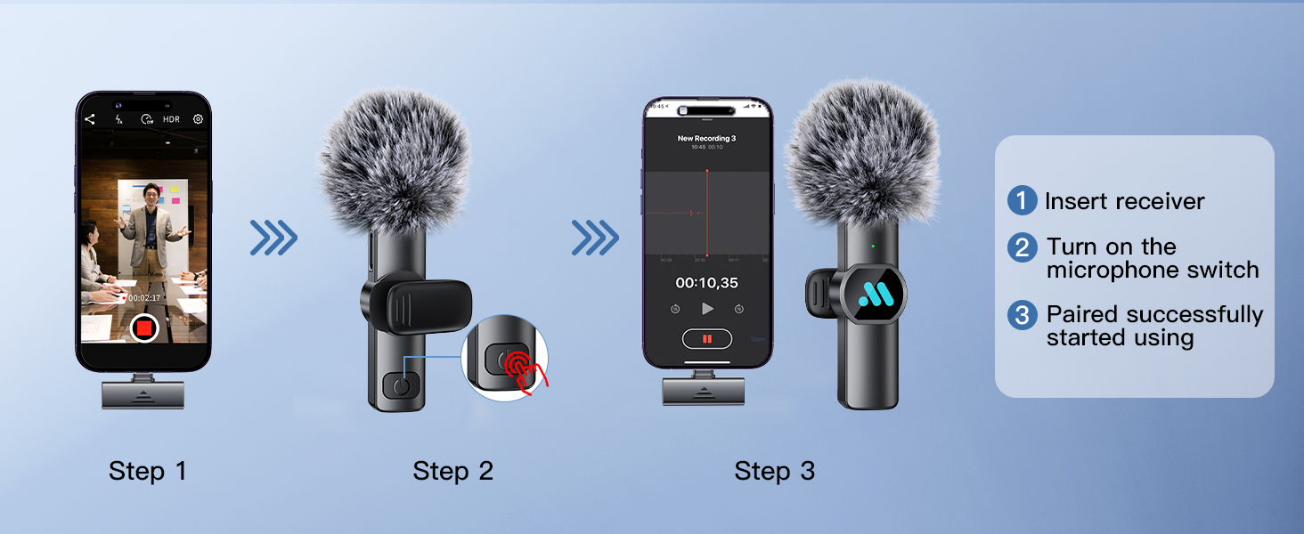 microphone microphone for iphone wireless microphone tiny microphone 