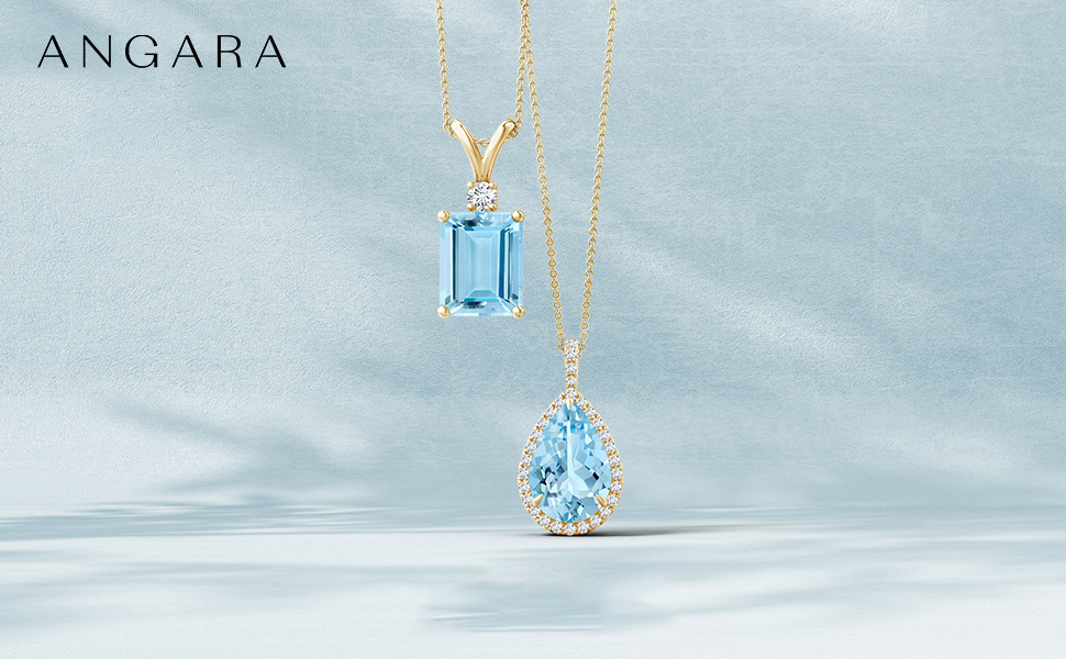 Aquamarine Pendants