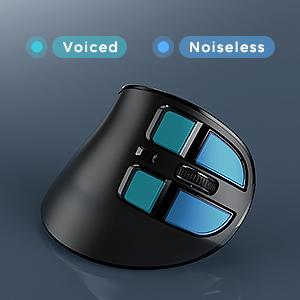 Vertical Mouse Compatible with Apple Devices