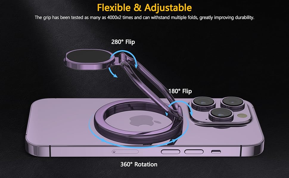 magnetic phone grip