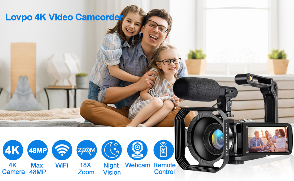 camcorders video camera 4k