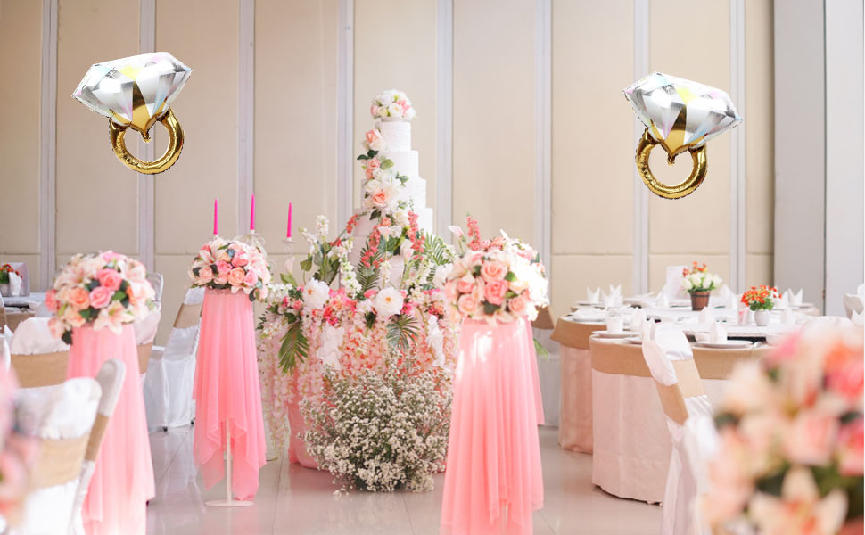 wedding ring balloon