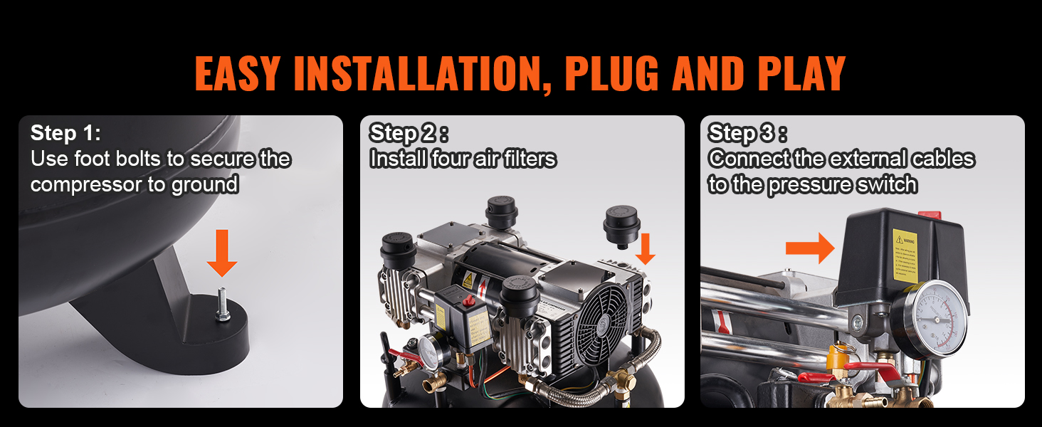 oil free air compressor