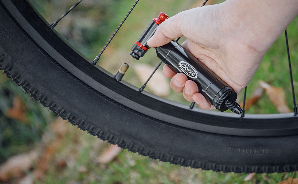 CO2 inflator bike repair kit tubeless tire repair