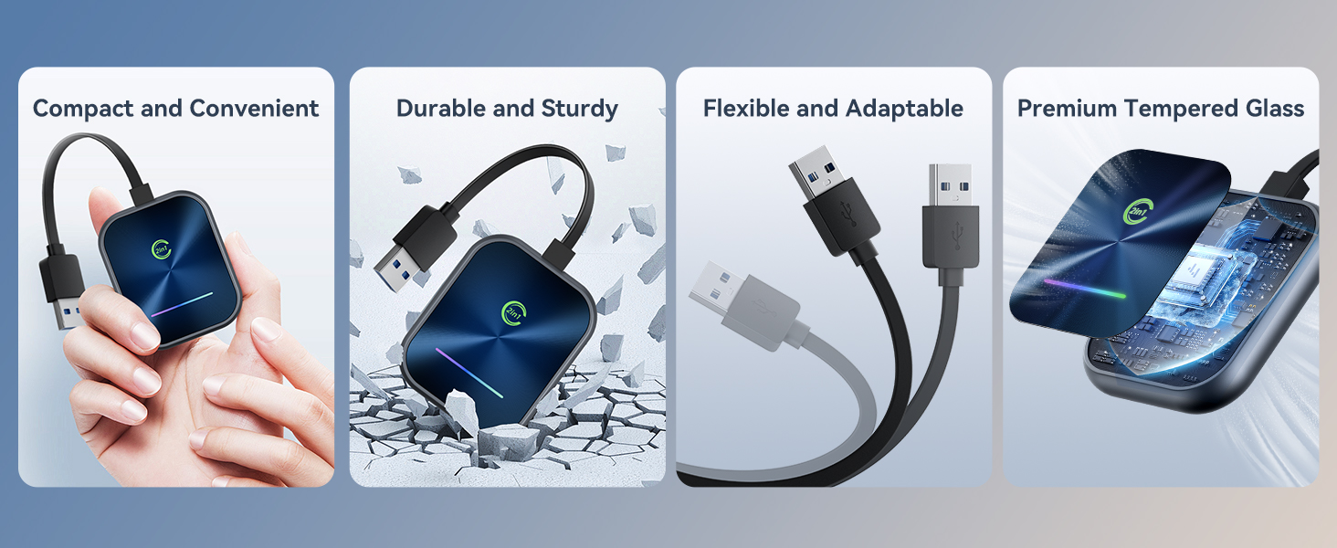 wireless android auto car adapter