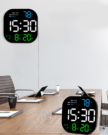 digital wall clock