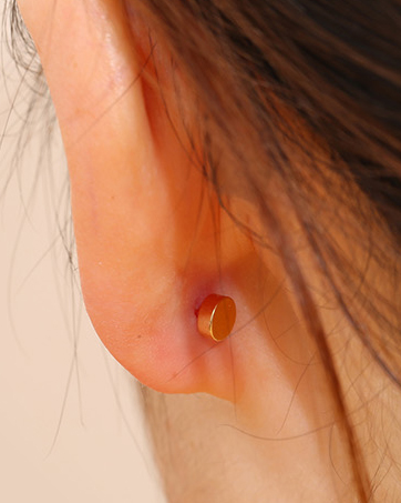Flat Back Stud Earrings