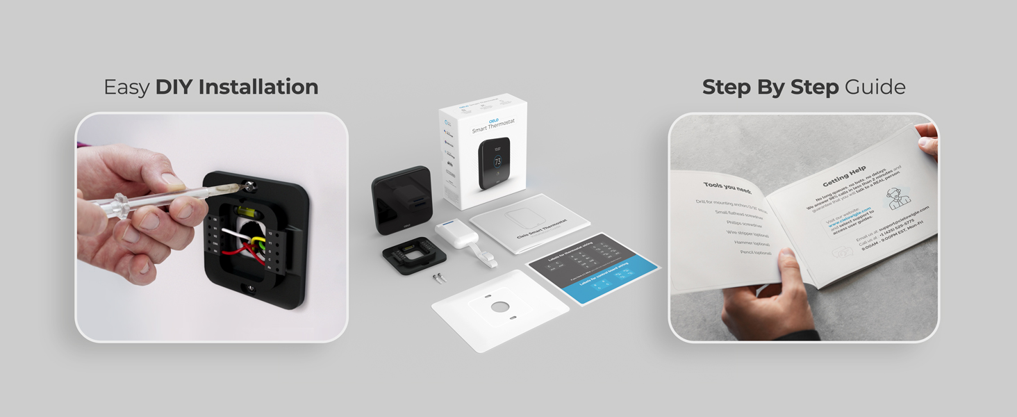 Easy, DIY Installation with Cielo Smart Thermostat