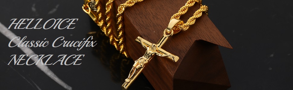 Crucifix Cross Necklace