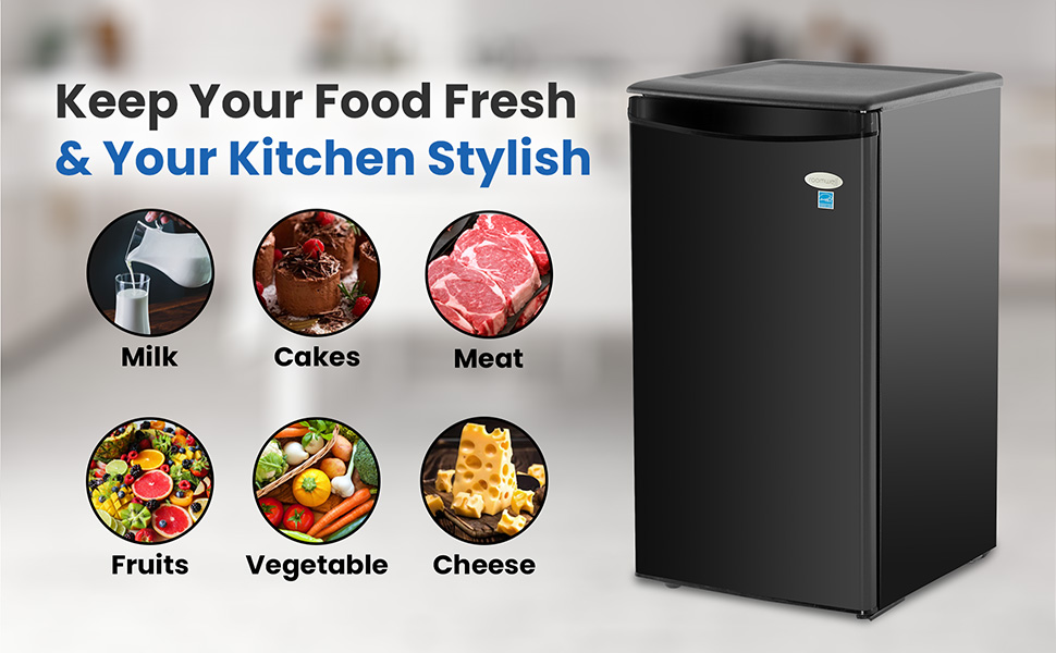 mini fridge without freezer