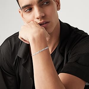 Figaro 5mm Bracelet model
