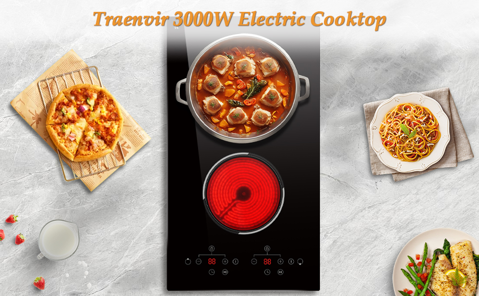 12 inch electric cooktop