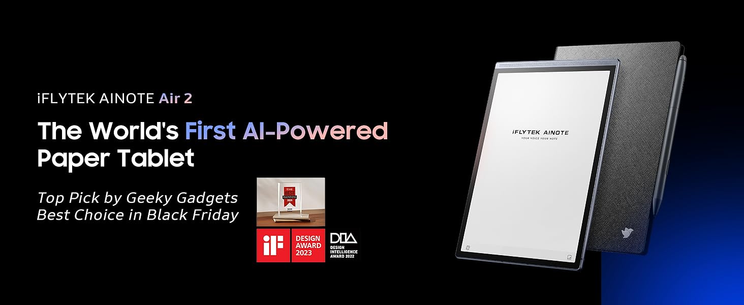 iflytek note-taking tablet