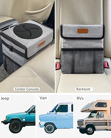 mini trash can for car