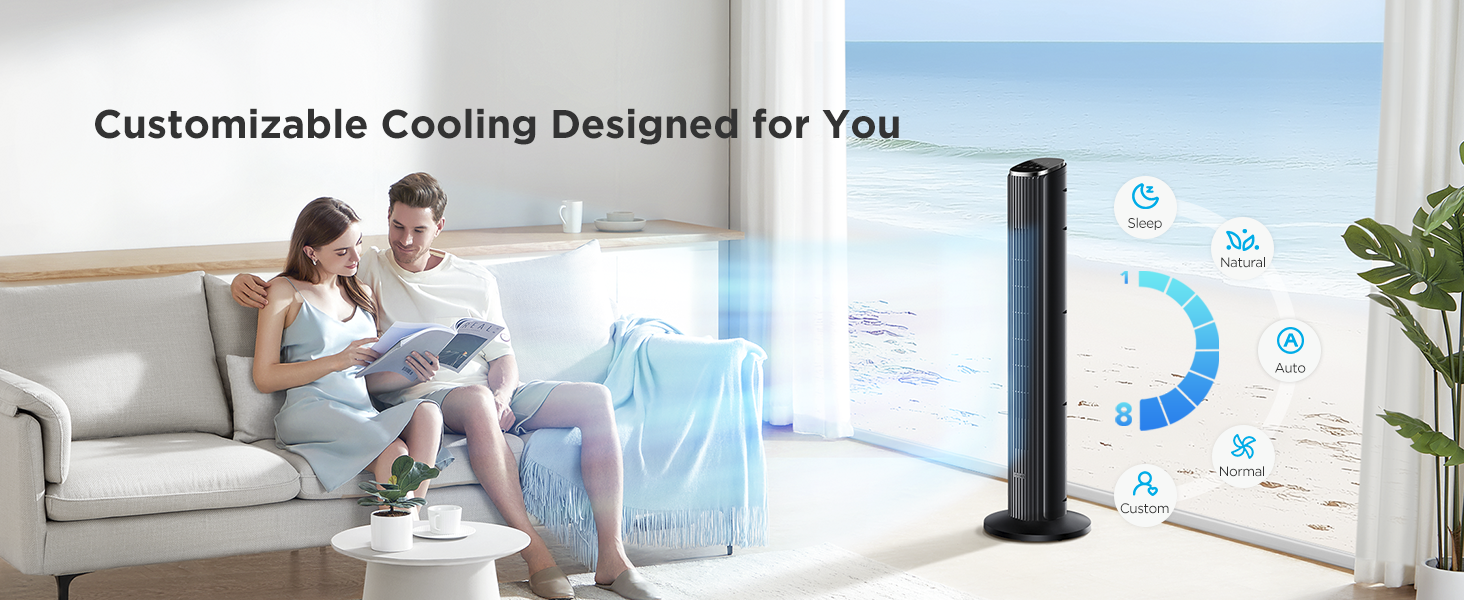 tower fan for bedroom