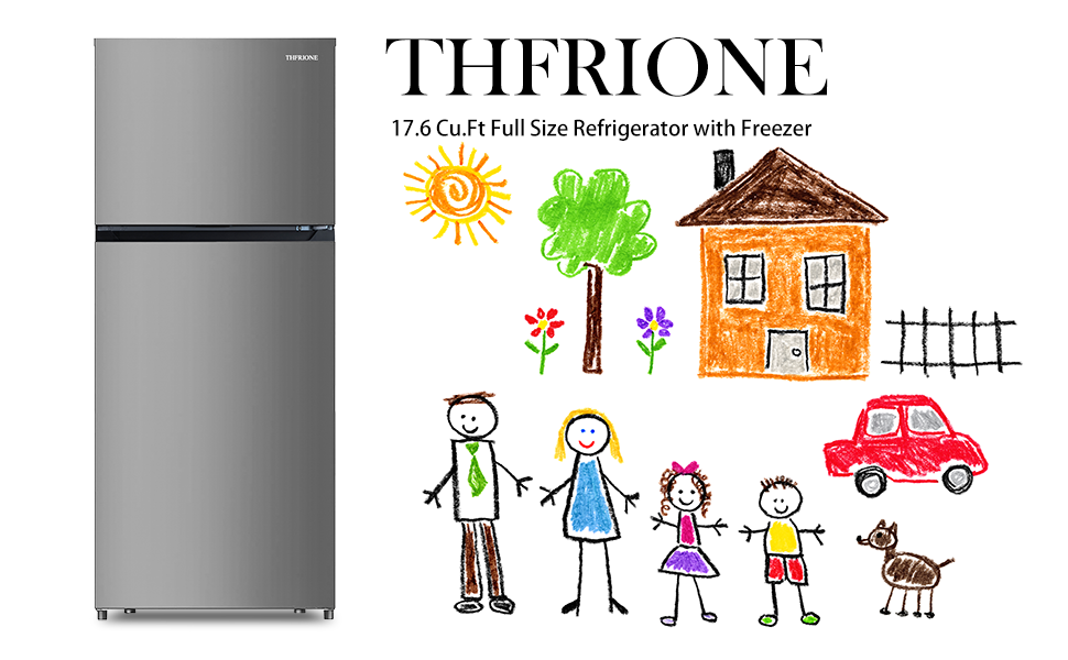 30 in. 18.2cu. ft. Capacity Refrigerator/Freezer with Adjustable Glass Shelving
