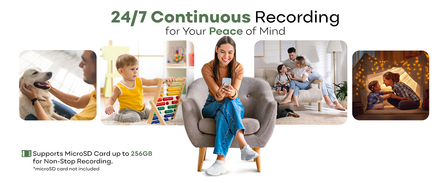 24/7 Continuous Recording