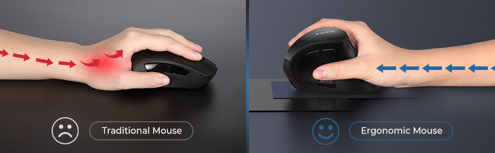 Ergonomic Mouse Black