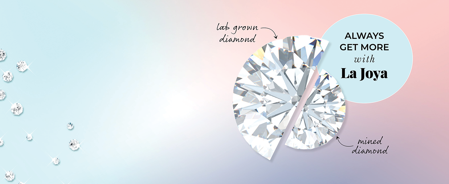 Lab grown diamond size compared to mined diamond size